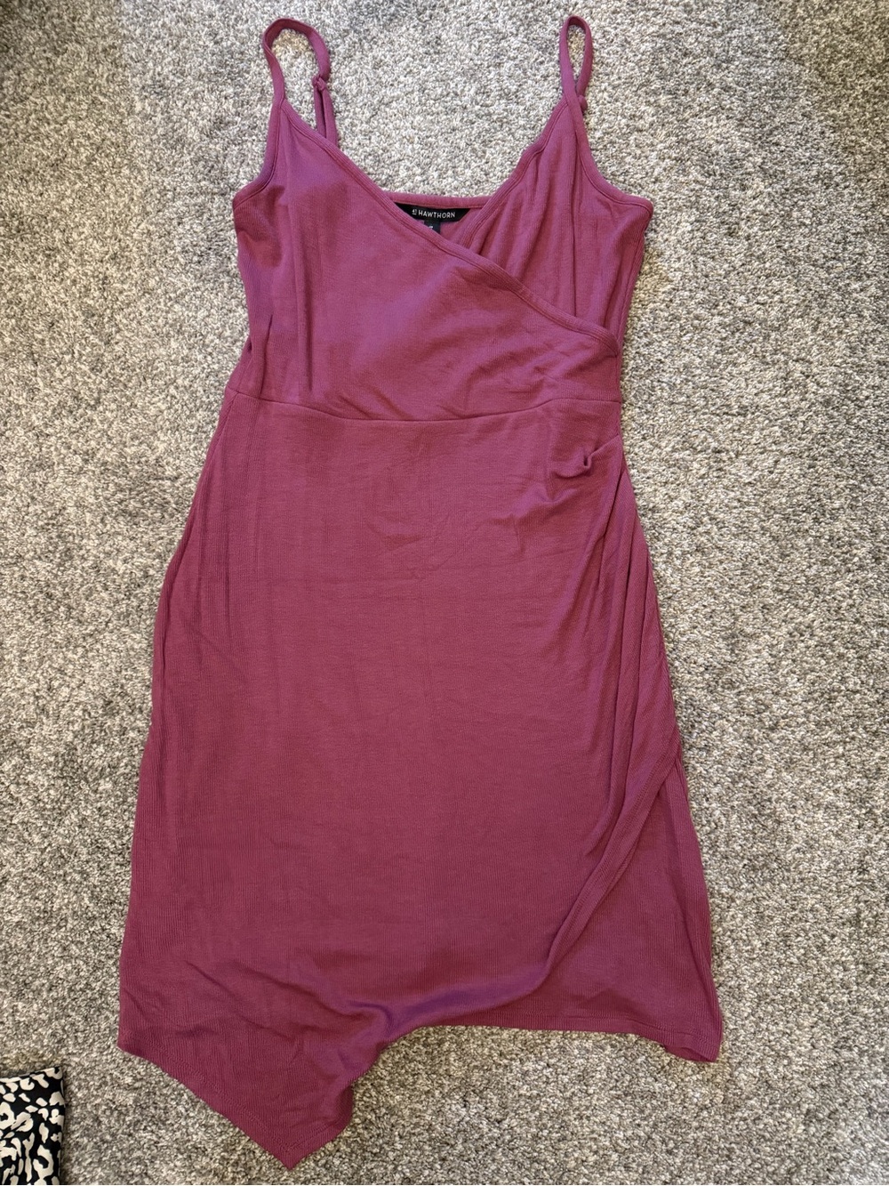 41 Hawthorn Sleeveless Wrap Midi Dress - Rose